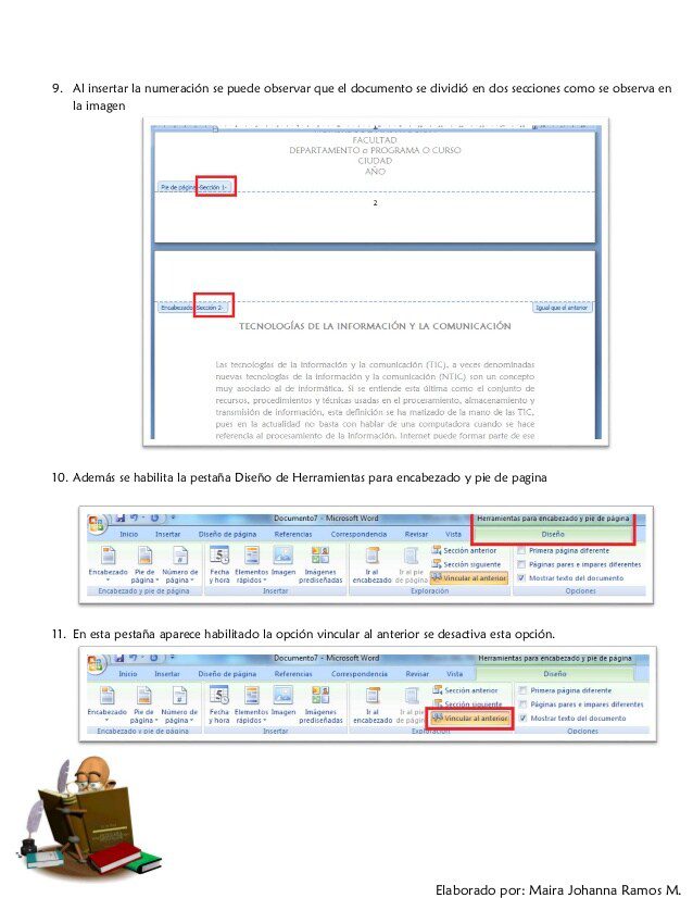 Como se vincular y vincular secciones en un documento en word 1 Como se vincular y vincular secciones en un documento en word