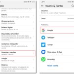 Desvincular cuentas en android